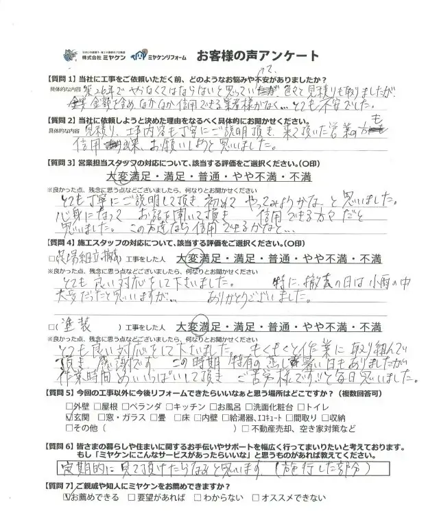 前橋市　アンケート