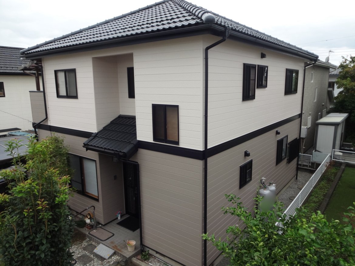 前橋市茂木町 【前橋市補助金使用】屋根外壁塗装工事