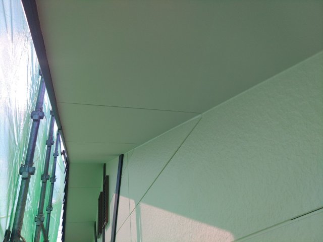 前橋市 軒裏天井塗装 ミヤケン