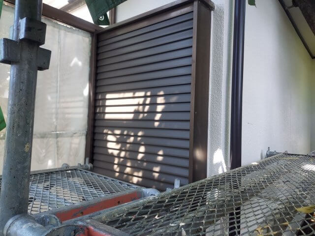 戸袋 完成