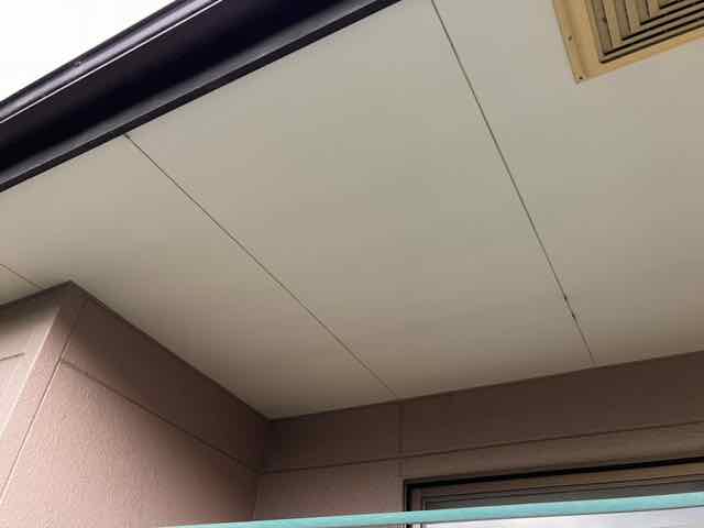 前橋市 軒裏天井塗装 ミヤケン