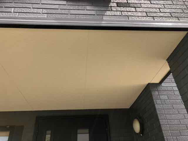 太田市 軒裏天井塗装 ミヤケン