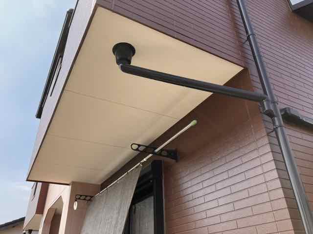 太田市 軒裏天井塗装 ミヤケン