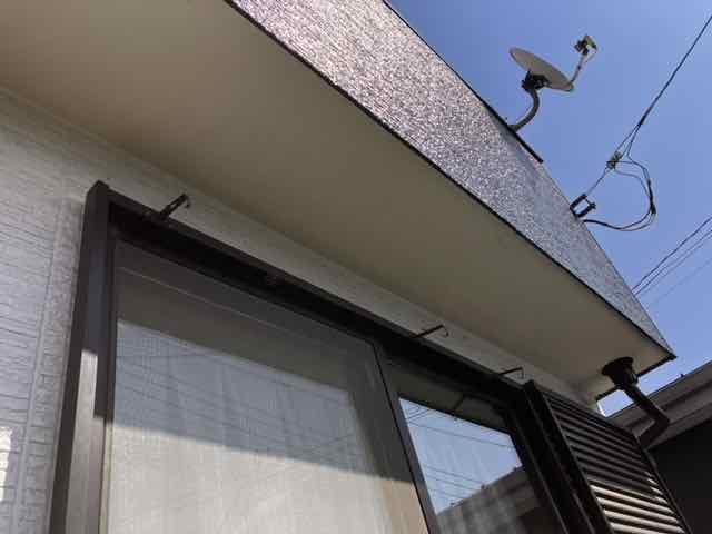 前橋市 軒裏天井塗装 ミヤケン
