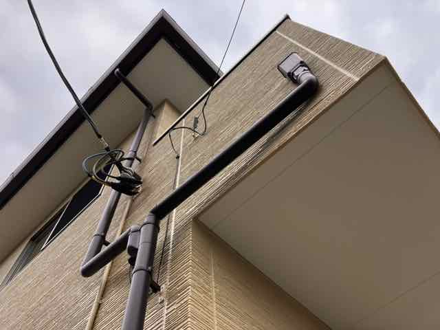館林市 雨樋塗装 ミヤケン