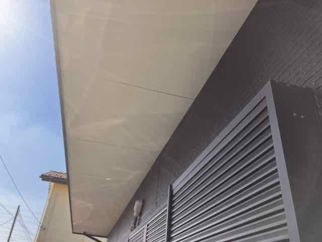 太田市 軒裏天井塗装 ミヤケン