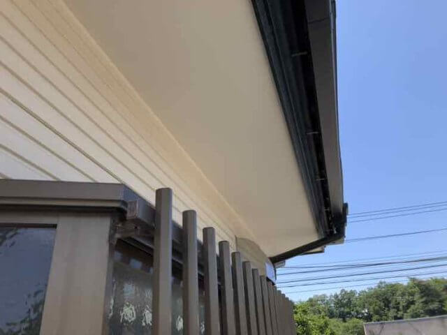 高崎市 軒裏天井塗装 ミヤケン
