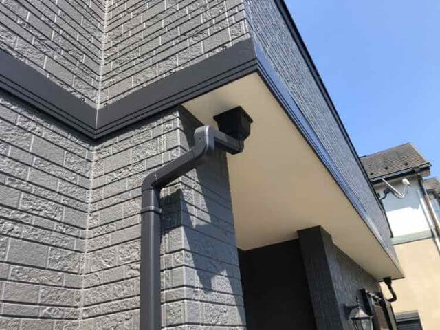 高崎市 軒裏天井塗装 ミヤケン