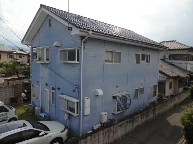藤岡市上高瀬 外壁塗装 ビフォー2 ミヤケン