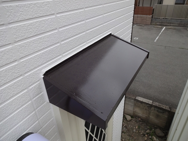 高崎市江木町 外壁塗装 庇屋根 完了 ミヤケン