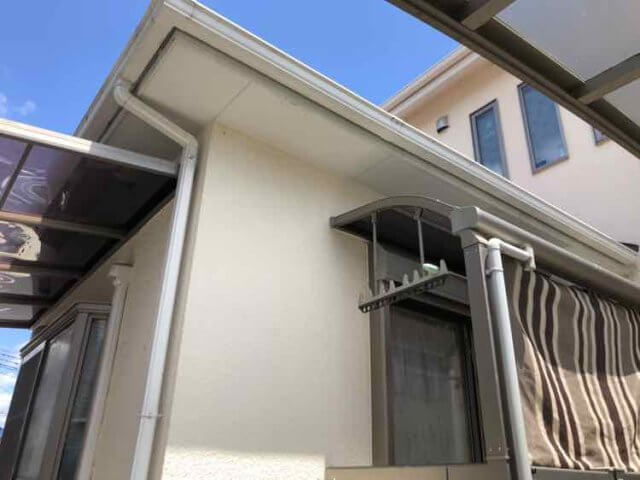 高崎市 軒裏天井塗装 ミヤケン