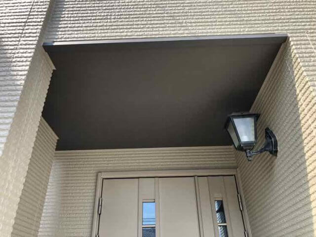 高崎市 軒裏天井塗装 ミヤケン