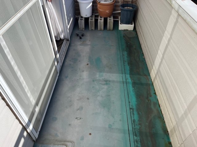 伊勢崎市 外壁塗装 ベランダ 汚れ ミヤケン