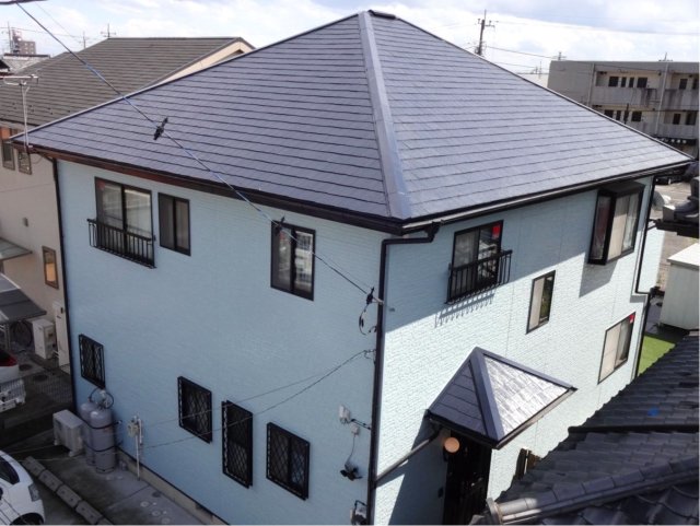 高崎市下小島町 屋根外壁塗装 アフター1 ミヤケン