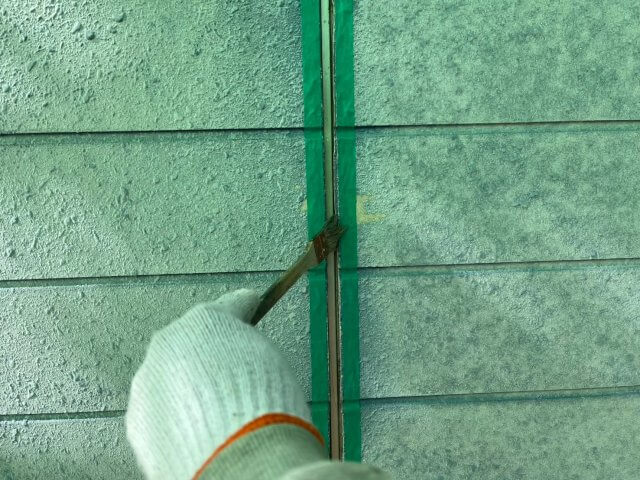 富岡市 外壁塗装 コーキング プライマー塗布 ミヤケン
