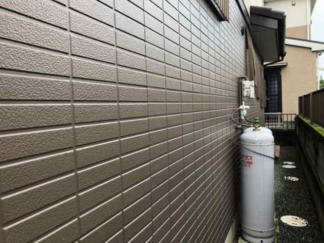 高崎市箕郷町上芝 7年 外壁 ミヤケン