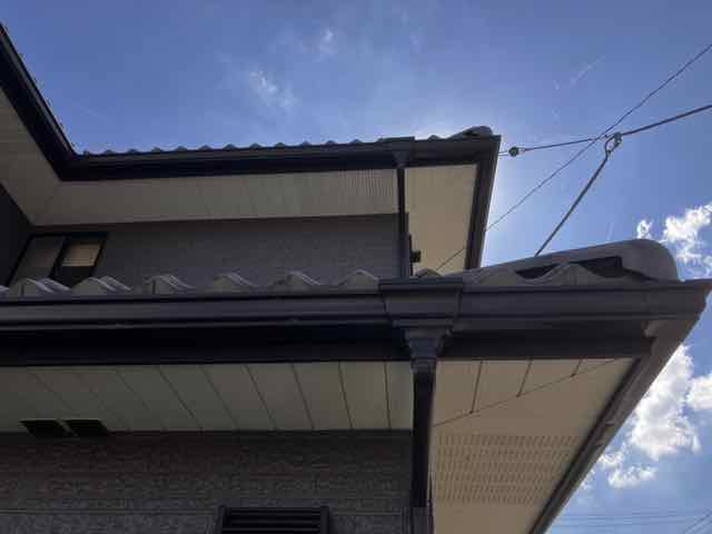 太田市龍舞町 7年 雨樋 ミヤケン