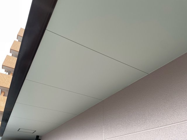 高崎市新町 外壁塗装 軒裏天井 完了 ミヤケン