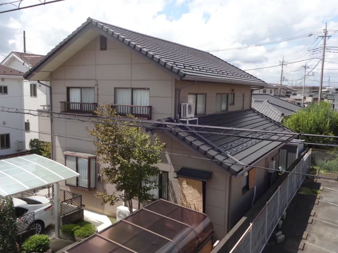 前橋市 外壁塗装 ビフォー ミヤケン