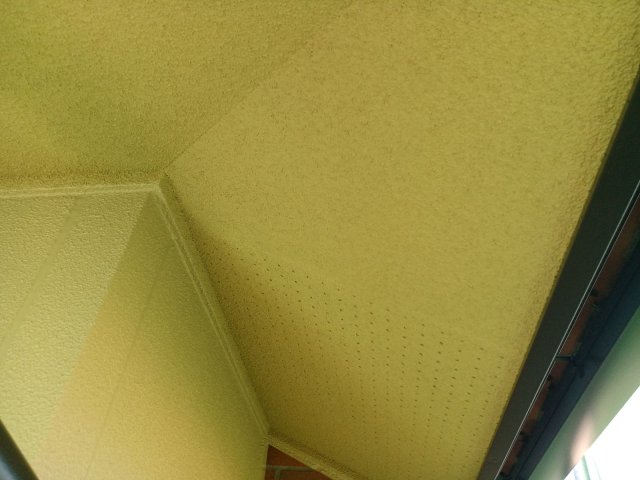 高崎市上大島町 外壁塗装 軒天 完了 ミヤケン