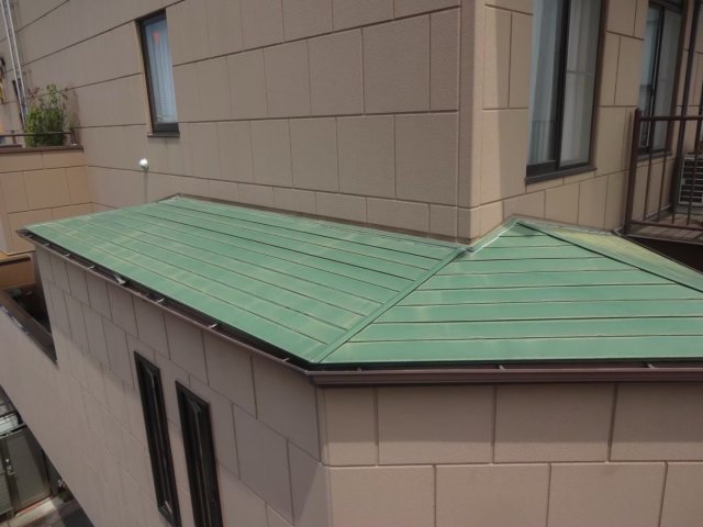 高崎市新町 外壁塗装 屋根 色あせ ミヤケン