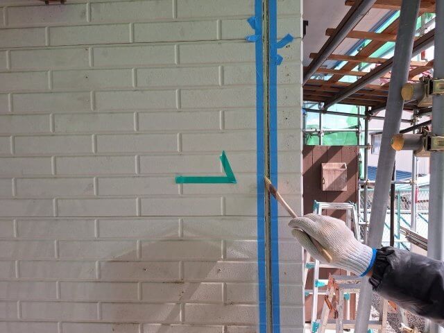 高崎市箕郷町 屋根外壁塗装 コーキング プライマー ミヤケン