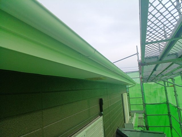高崎市 屋根外壁塗装 雨樋 完了 ミヤケン