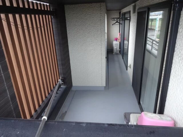 邑楽郡千代田町 外壁塗装 ベランダ防水 完了 ミヤケン