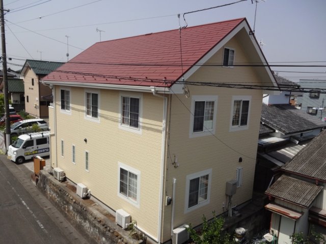 邑楽郡 屋根外壁塗装 アフター1 ミヤケン