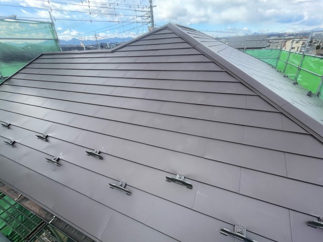 高崎市 屋根カバー外壁塗装 屋根 色あせ ミヤケン