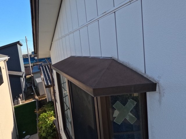 前橋市 外壁塗装 出窓屋根 色あせ ミヤケン