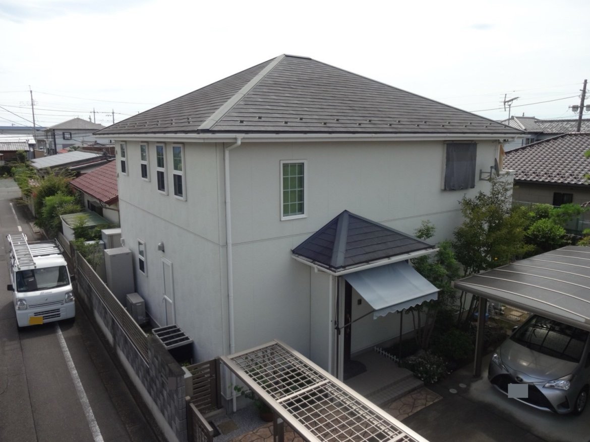 前橋市 外壁塗装 ビフォー ミヤケン