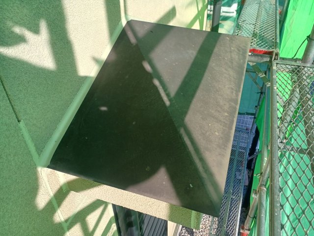 高崎市上大島町 外壁塗装 庇屋根 色あせ ミヤケン