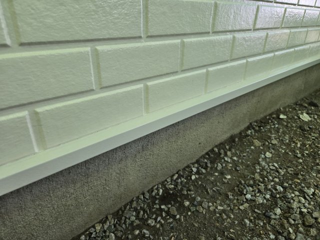 高崎市剣崎町 屋根外壁 水切り 完了 ミヤケン