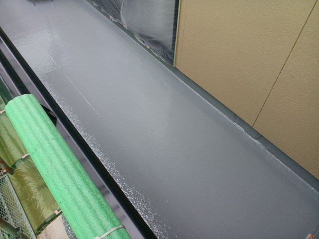 高崎市上大島町 外壁塗装 ベランダ防水 ミヤケン