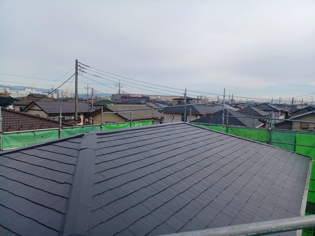 高崎市 屋根外壁塗装 屋根 完了 ミヤケン