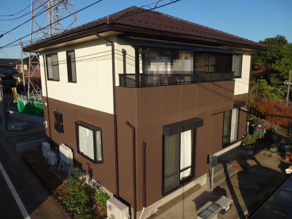 前橋市六供町 外壁塗装 アフター ミヤケン
