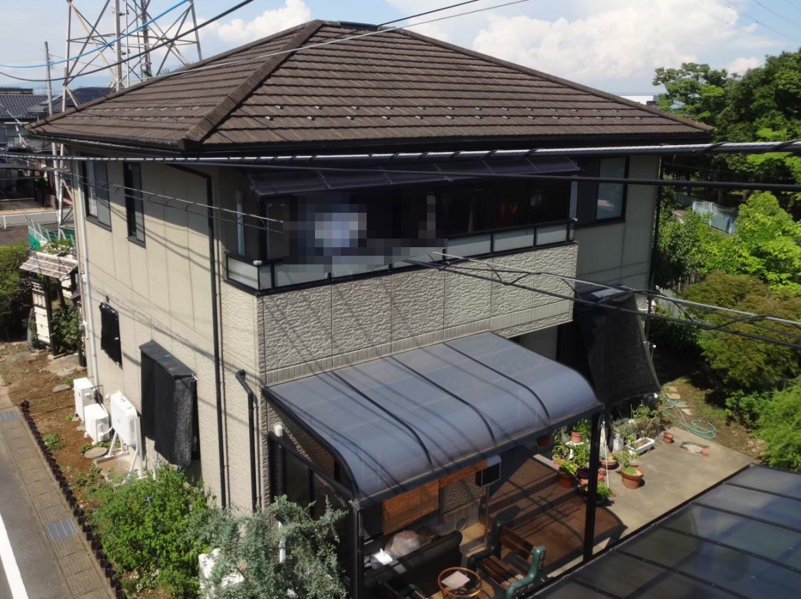 前橋市六供町 外壁塗装 ビフォー ミヤケン