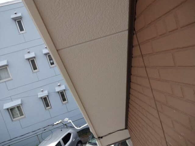 高崎市 屋根塗装 軒天 完了 ミヤケン