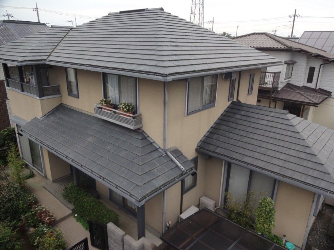 藤岡市立石 外壁塗装 ビフォー ミヤケン