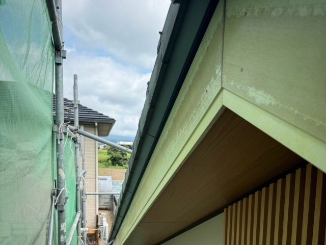 前橋市粕川町 外壁塗装 破風板 剥がれ ミヤケン