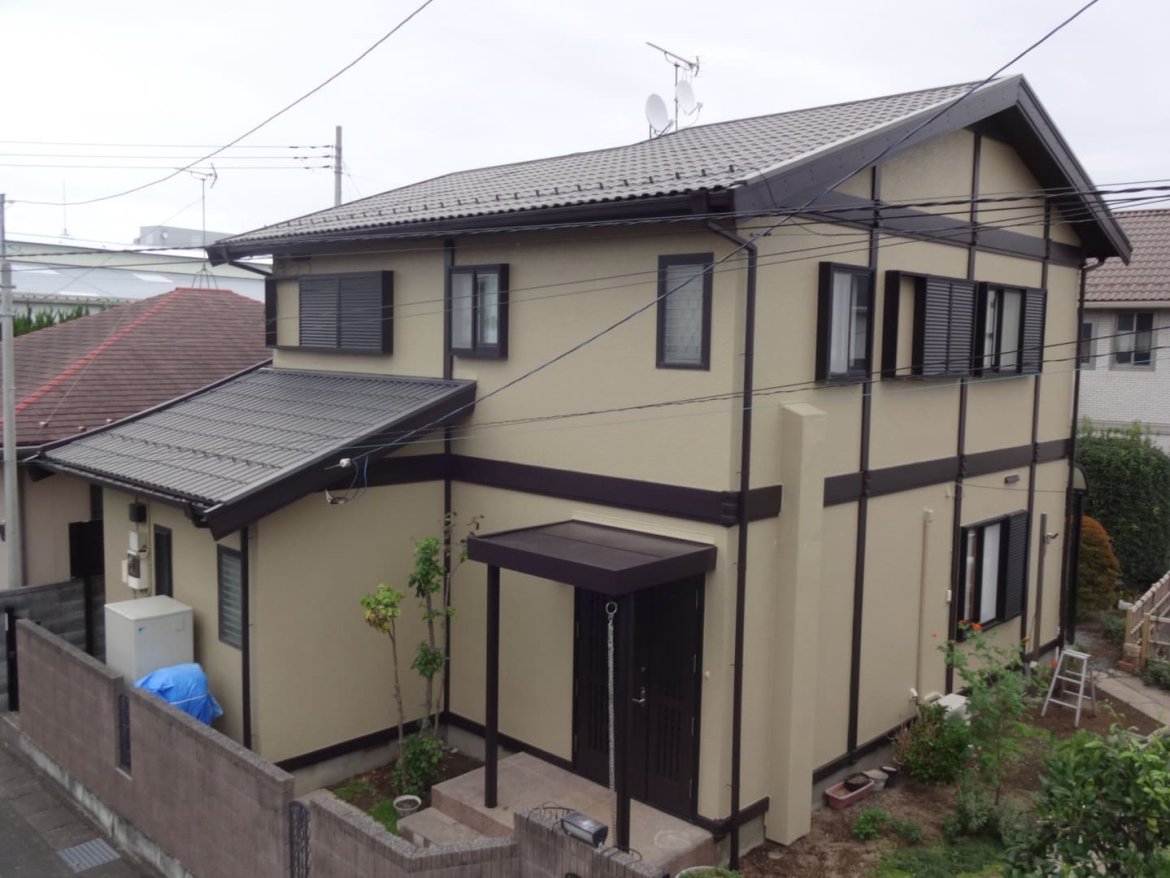 前橋市天川大島町 外壁塗装 アフター2 ミヤケン