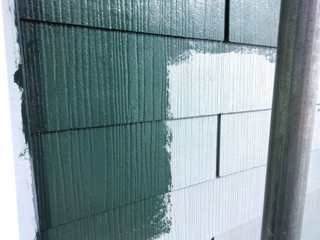 高崎市 屋根塗装 上塗り1 ミヤケン