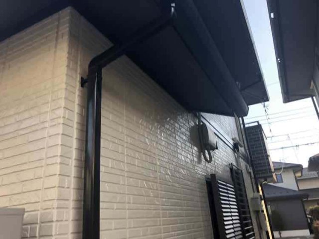 前橋市新堀町 3年点検 雨樋 ミヤケン