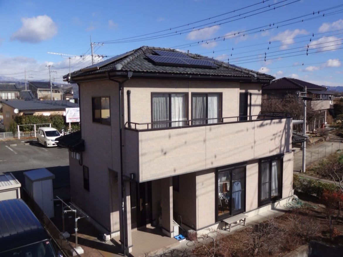 前橋市粕川市 屋根外壁塗装工事 ビフォー ミヤケン