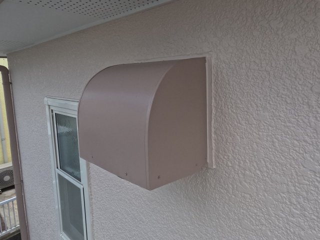 佐波郡玉村町 屋根外壁塗装 換気フード 完了 ミヤケン