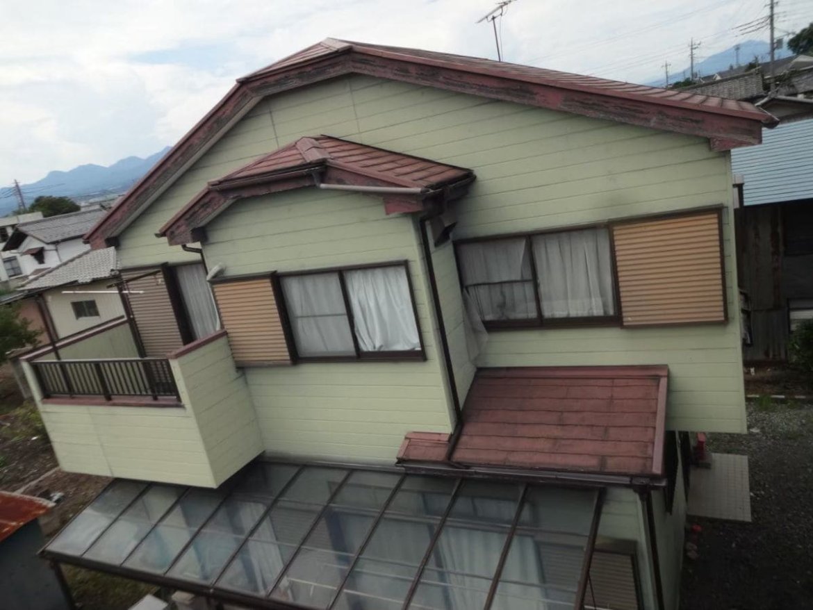 高崎市 屋根外壁塗装 ビフォー ミヤケン