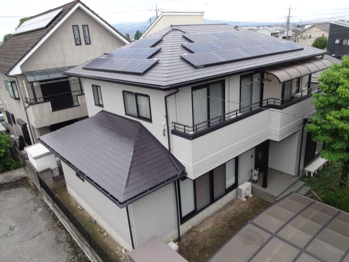前橋市大友町 屋根外壁塗装 アフター ミヤケン