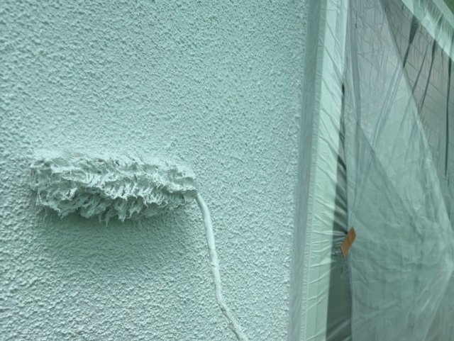 足利市 外壁塗装 外壁 下塗り ミヤケン