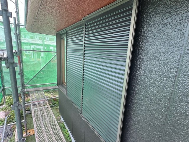 熊谷市 外壁塗装 戸袋 完了 ミヤケン